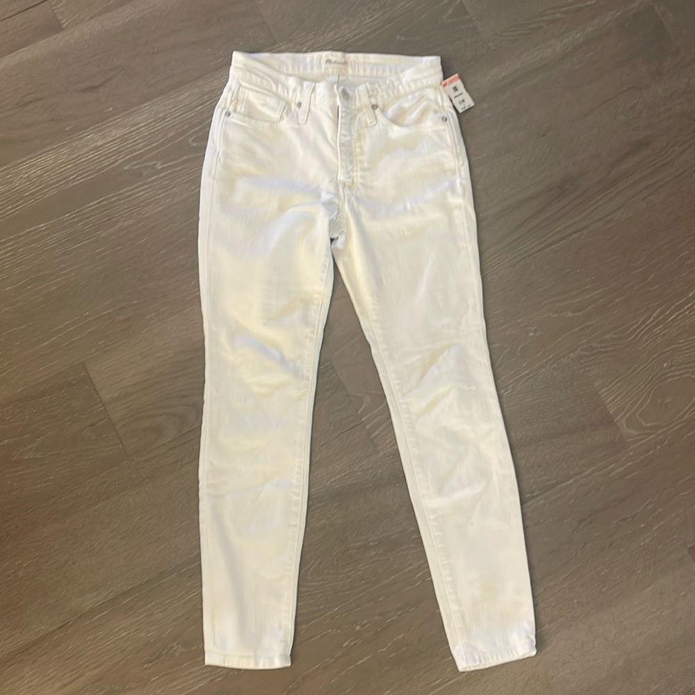 Madewell high rise skinny jeans size 26